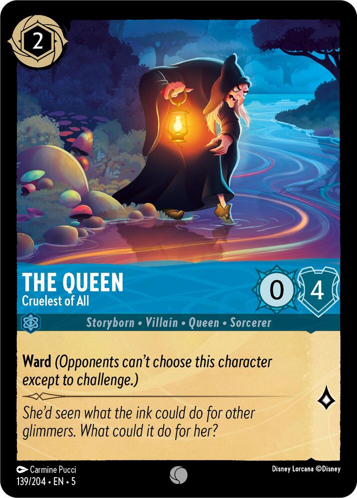 The Queen Cruelest of All (Shimmering Skies)  - Cold Foil