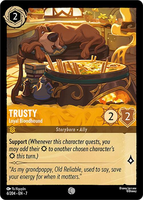 Trusty Loyal Bloodhound (Archazia's Island)  - Cold Foil