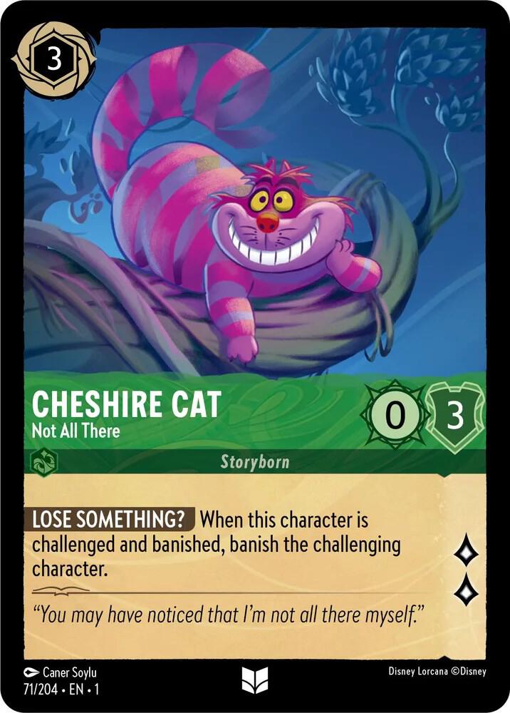 Cheshire Cat Not All There (The First Chapter) 