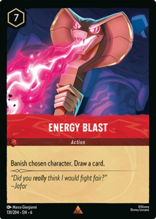 Energy Blast (Azurite Sea)  - Cold Foil