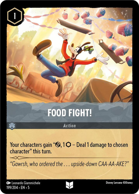 Food Fight (Shimmering Skies) 