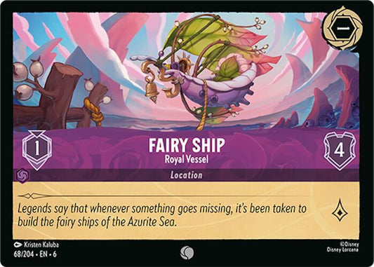 Fairy Ship Royal Vessel (Azurite Sea)  - Cold Foil