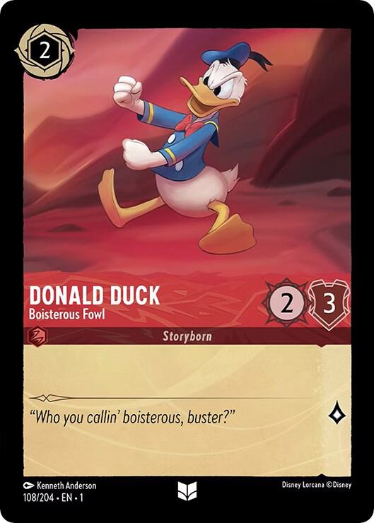 Donald Duck Boisterous Fowl (The First Chapter) 
