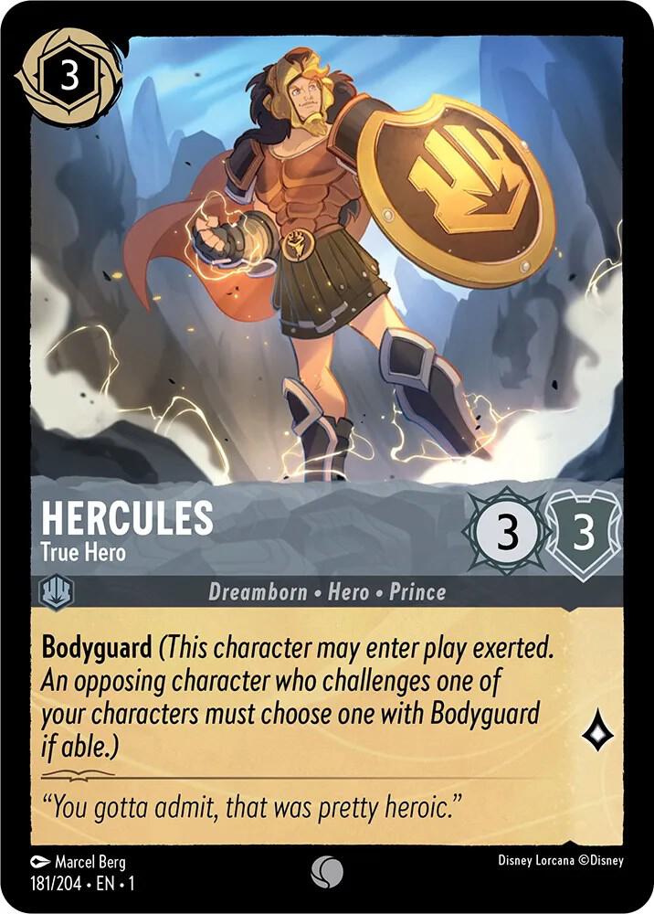 Hercules True Hero (The First Chapter)  - Cold Foil