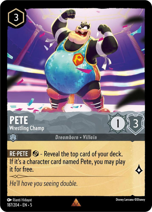 Pete Wrestling Champ (Shimmering Skies) 
