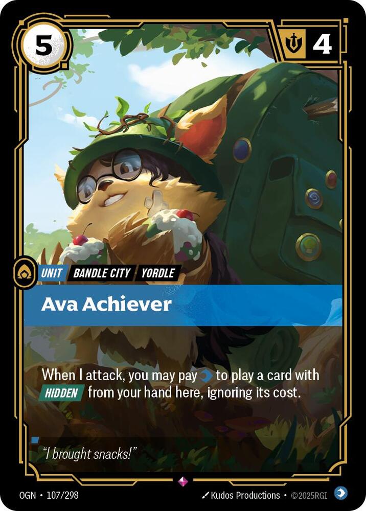 Ava Achiever 107/298 (Origins)  - Foil