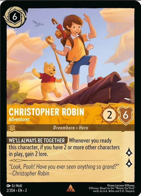 Christopher Robin Adventurer (Rise of the Floodborn)  - Cold Foil
