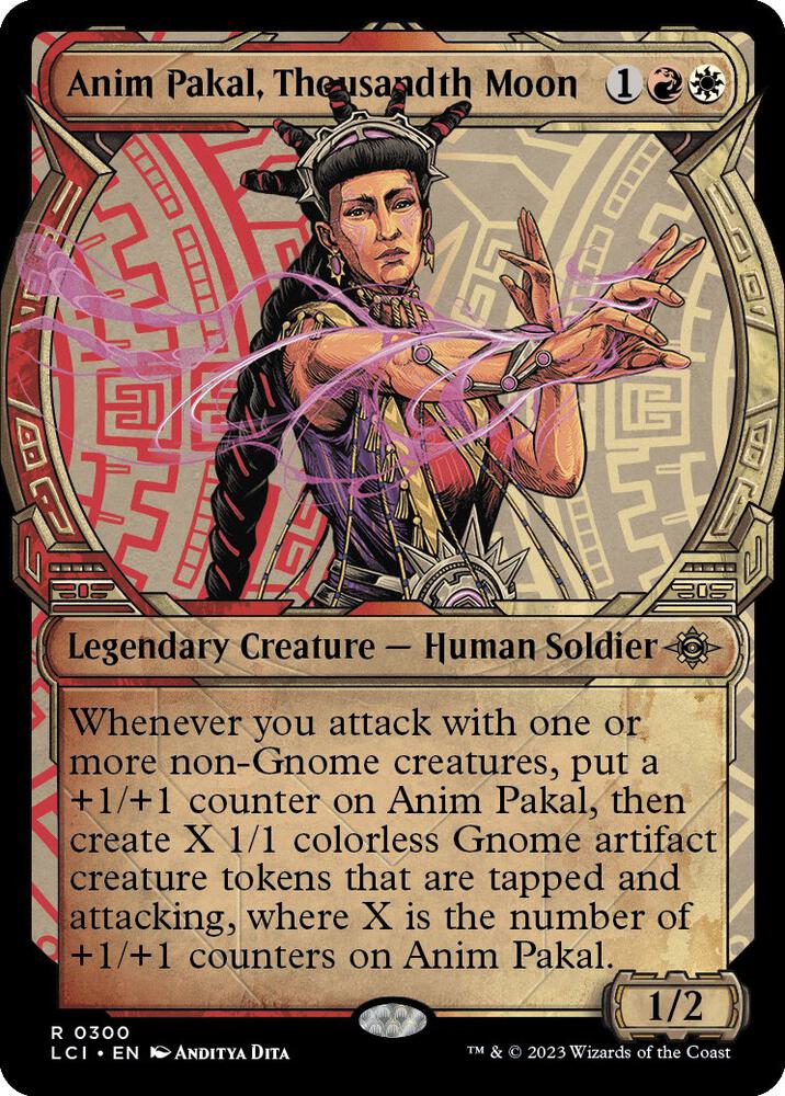Anim Pakal, Thousandth Moon 300/291 (The Lost Caverns of Ixalan)  - Showcase