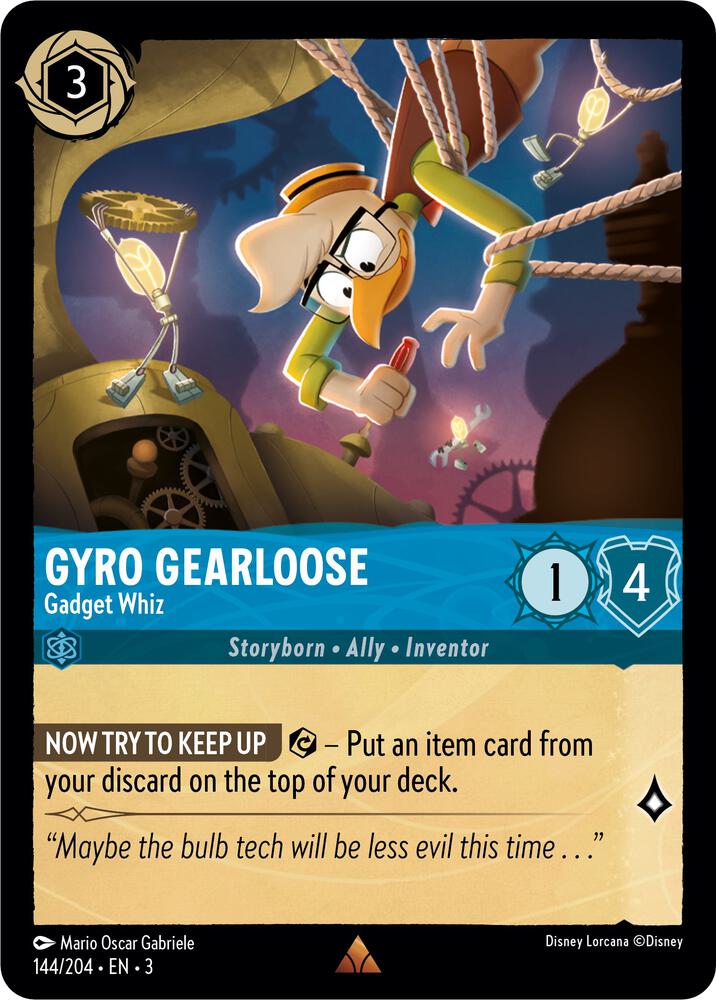 Gyro Gearloose Gadget Whiz (Into the Inklands) 