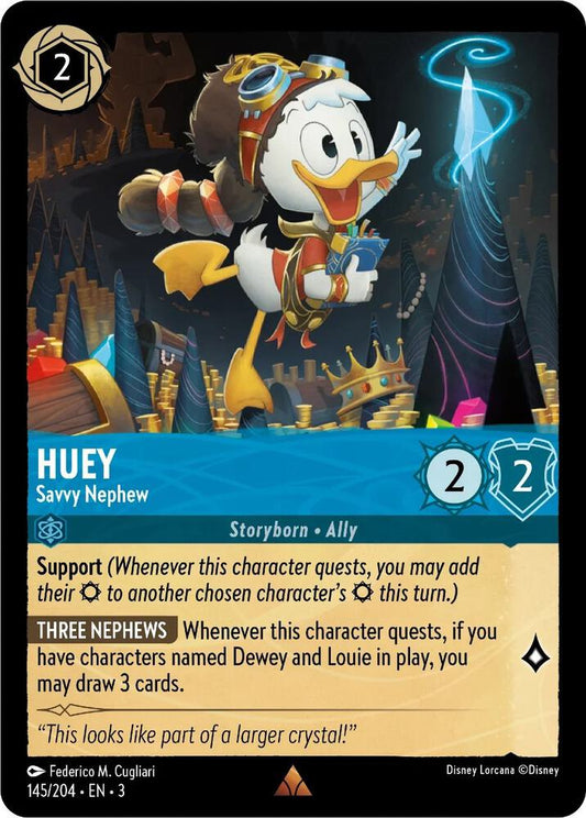 Huey Savvy Nephew (Into the Inklands)  - Cold Foil