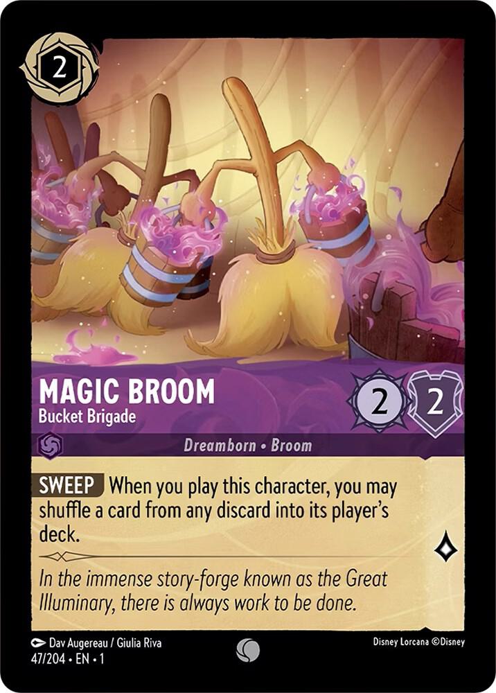 Magic Broom Bucket Brigade (The First Chapter)  - Cold Foil