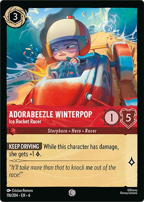 Adorabeezle Winterpop Ice Rocket Racer (Azurite Sea) 