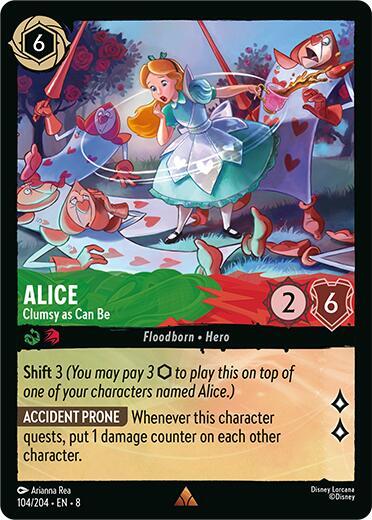 Alice Clumsy as Can Be (Reign of Jafar) 