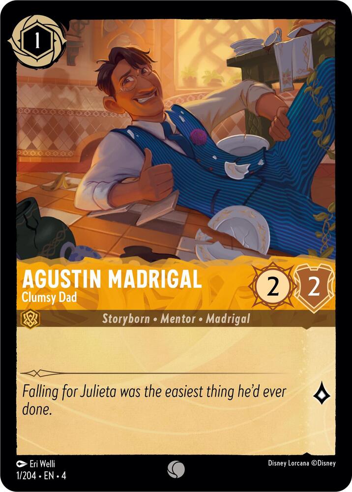 Agustin Madrigal Clumsy Dad (Ursula's Return) 