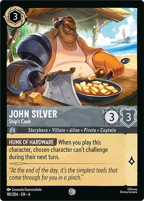 John Silver Ships Cook (Azurite Sea) 