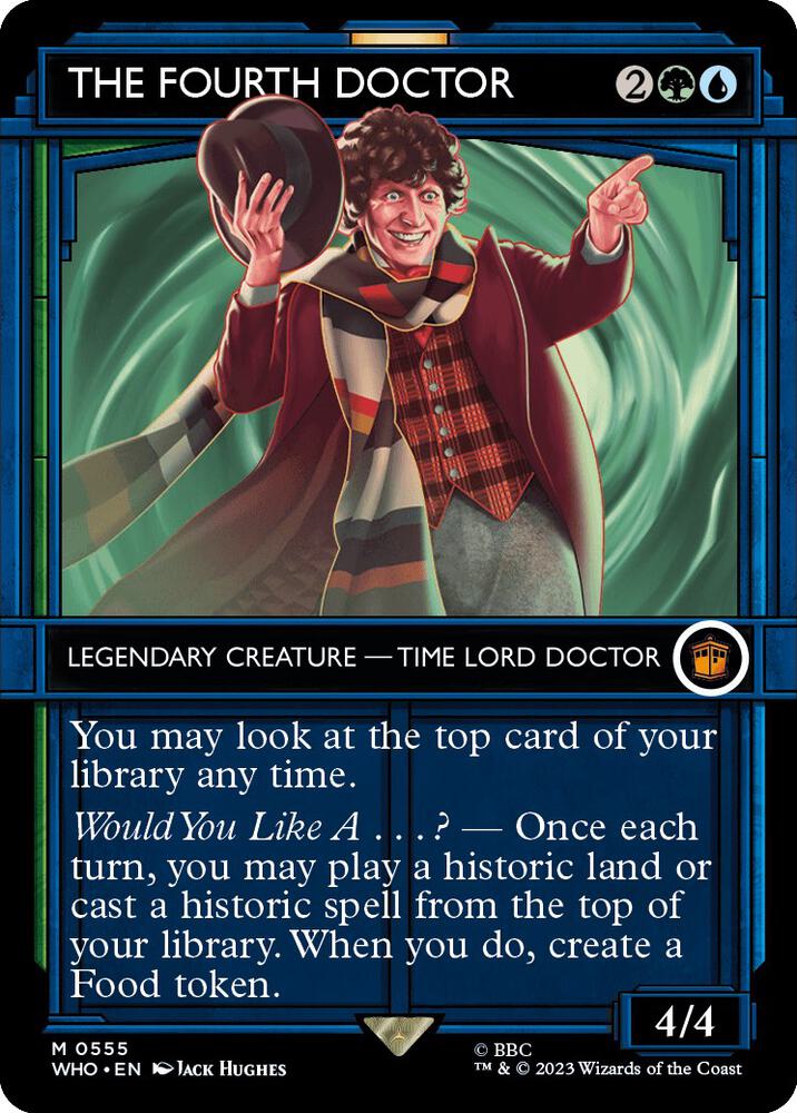 The Fourth Doctor 555/331 (Universes Beyond: Doctor Who)  - Showcase