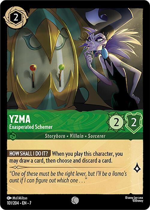 Yzma Exasperated Schemer (Archazia's Island)  - Cold Foil