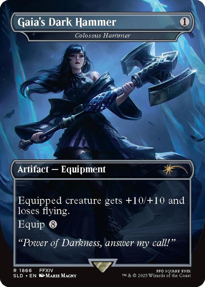 Gaiass Dark Hammer // Colossus Hammer 1866 (Secret Lair Drop Series)  - Borderless