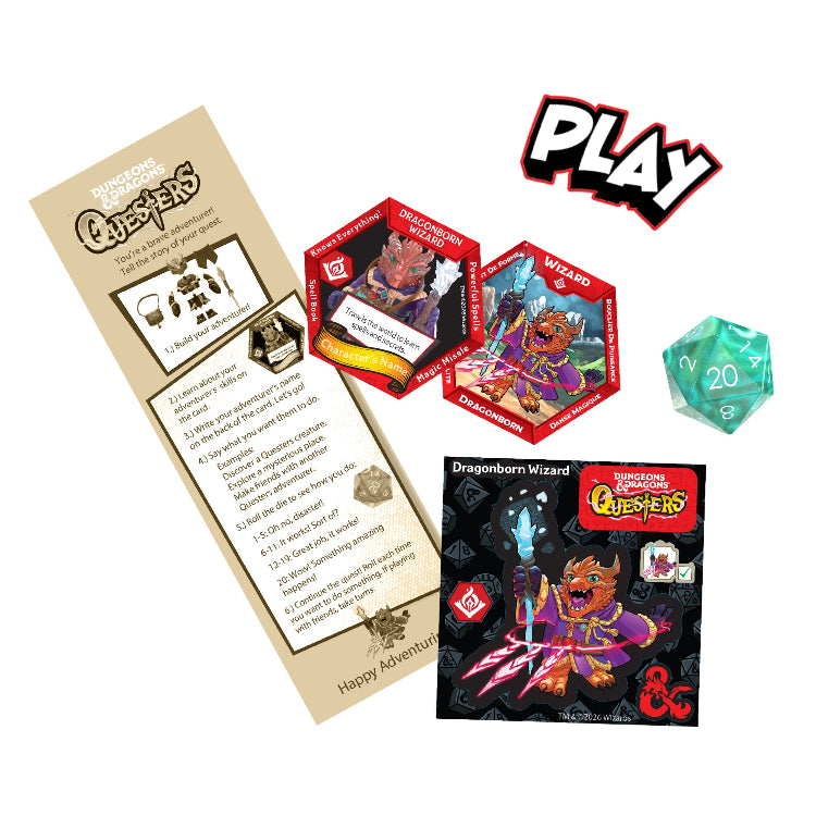 Dungeons & Dragons Questers WAVE 1 ADVENTURERS