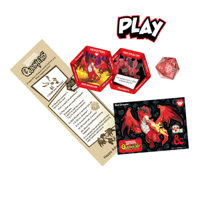 Dungeons & Dragons Questers WAVE 1 MONSTERS Red Dragon