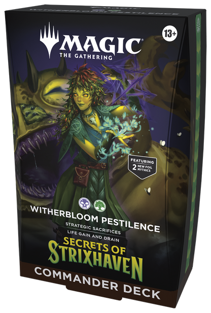 PRE-ORDER Magic Secrets of Strixhaven - Commander Deck Set