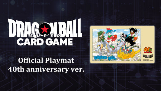 Dragon Ball Super Card Game: Official Playmat - 40th Anniversary Ver.