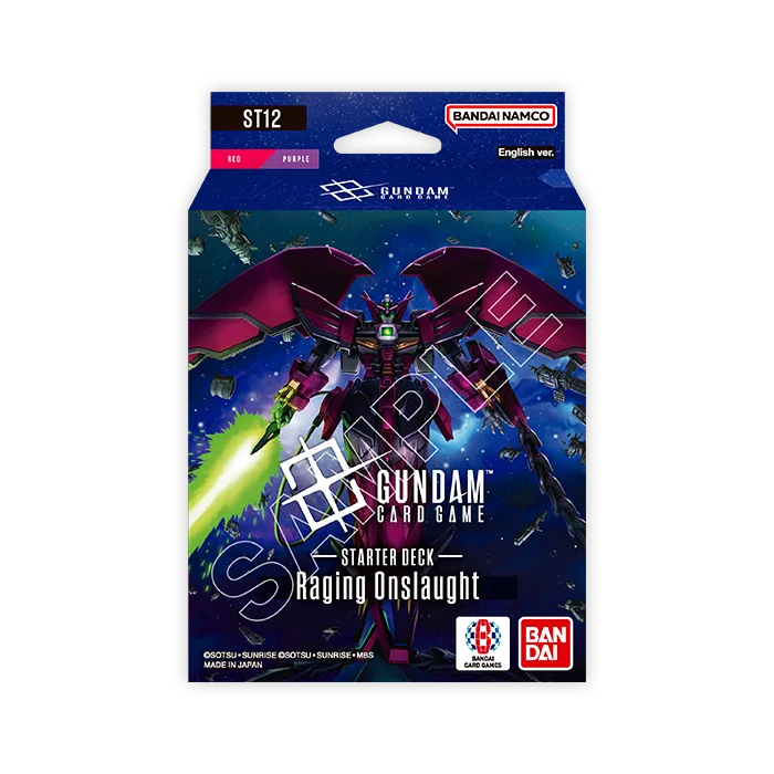 Gundam Card Game: Starter Deck - Raging Onslaught [ST12]