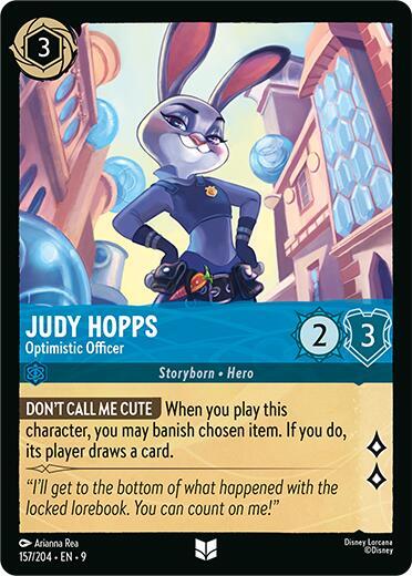 Judy Hopps Optimistic Officer (Fabled)  - Cold Foil
