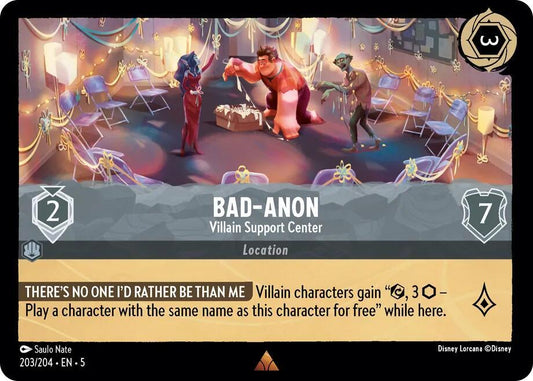 Bad Anon Villain Support Center (Shimmering Skies) 