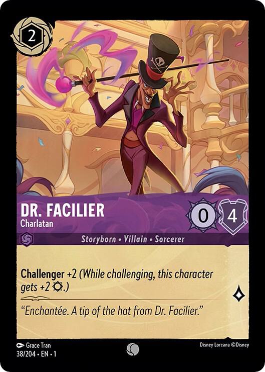 Dr Facilier Charlatan (The First Chapter)  - Cold Foil