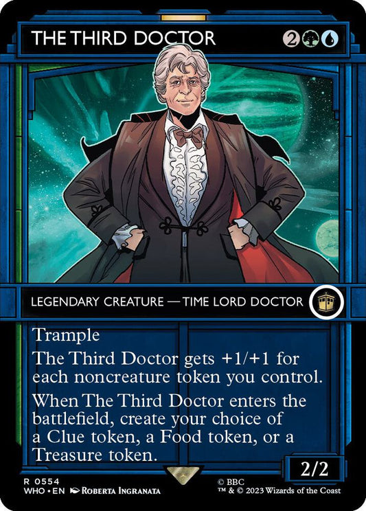 The Third Doctor 554/331 (Universes Beyond: Doctor Who)  - Showcase