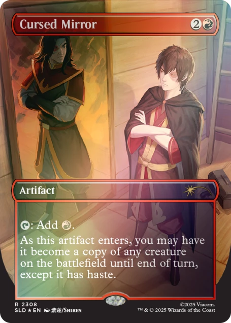 Magic The Gathering Secret Lair: Avatar the Last Airbender Ember Island Players [Rainbow Foil Edition]