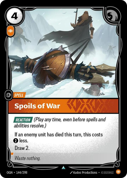 Spoils of War 144/298 (Origins) 