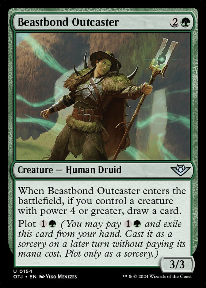 Beastbond Outcaster 154/286 (Outlaws of Thunder Junction) 