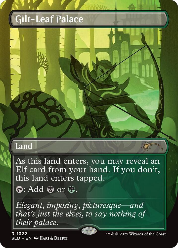 Gilt-Leaf Palace 1322 (Secret Lair Drop Series)  - Borderless
