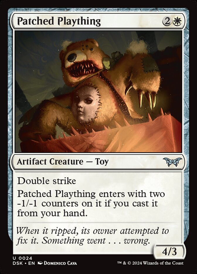 Patched Plaything 24 (Duskmourn: House of Horror) 