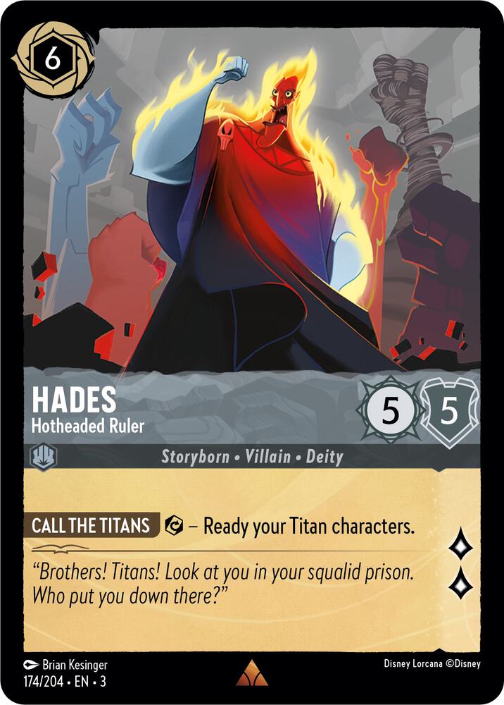 Hades Hotheaded Ruler (Into the Inklands) 