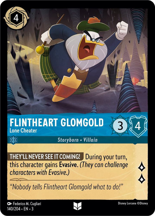 Flintheart Glomgold Lone Cheater (Into the Inklands) 