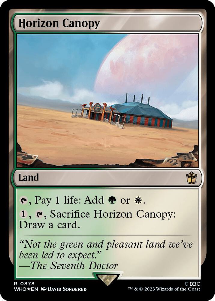 Horizon Canopy 878/331 (Universes Beyond: Doctor Who)  - Surge Foil