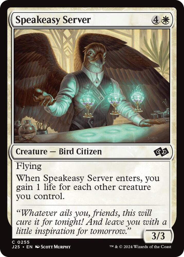 Speakeasy Server 255/779 (Foundations Jumpstart) 