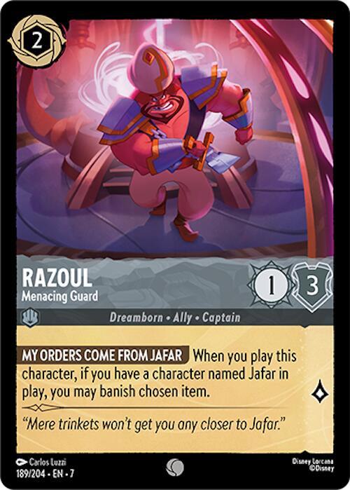 Razoul Menacing Guard (Archazia's Island) 