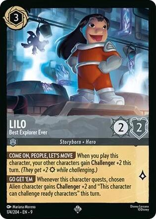 Lilo Best Explorer Ever (Fabled)  - Cold Foil