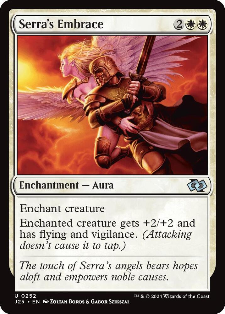 Serra's Embrace 252/779 (Foundations Jumpstart) 