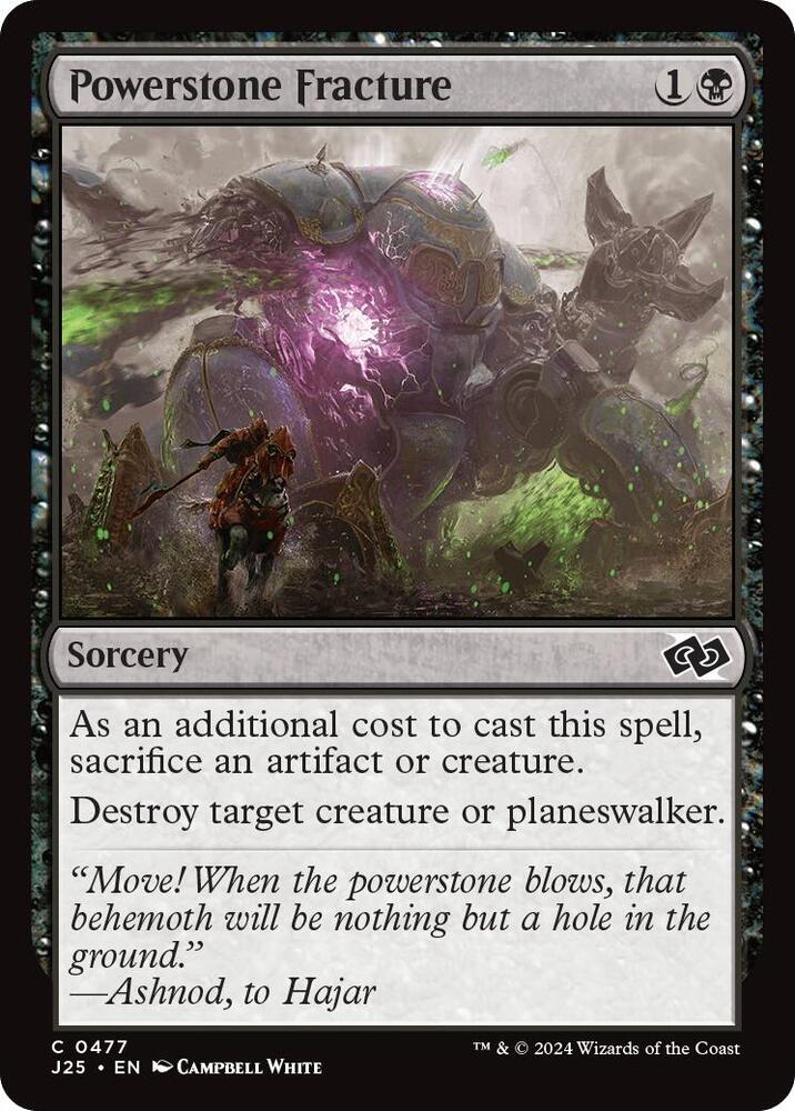 Powerstone Fracture 477/779 (Foundations Jumpstart) 