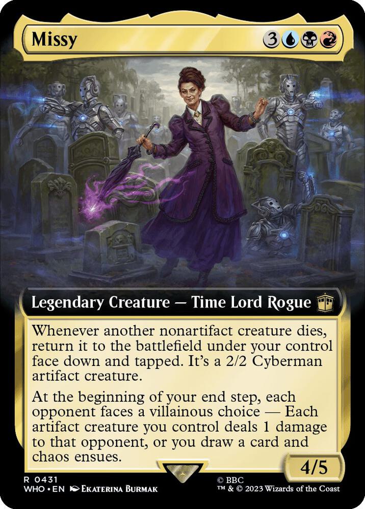 Missy 431/331 (Universes Beyond: Doctor Who)  - Extended Art