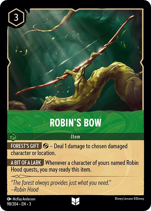 Robins Bow (Into the Inklands)  - Cold Foil
