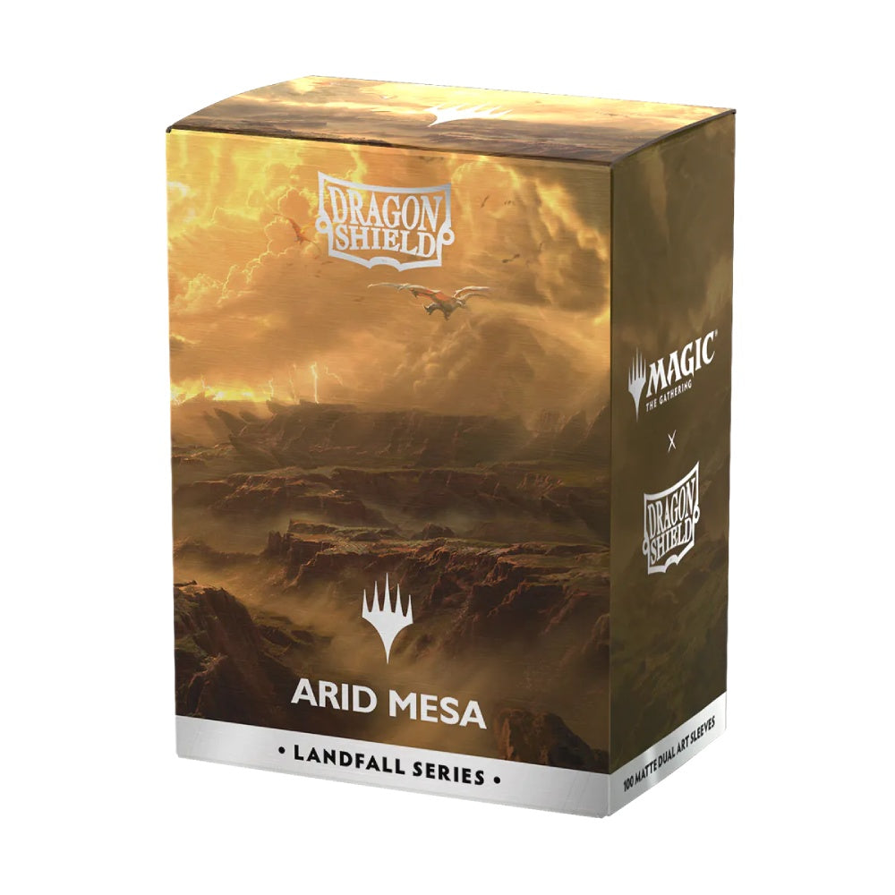 Dragon Shield: Sleeves - Matte Dual Art - MTG Landfall Series: Arid Mesa