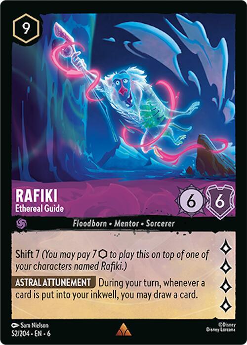 Rafiki Ethereal Guide (Azurite Sea)  - Cold Foil