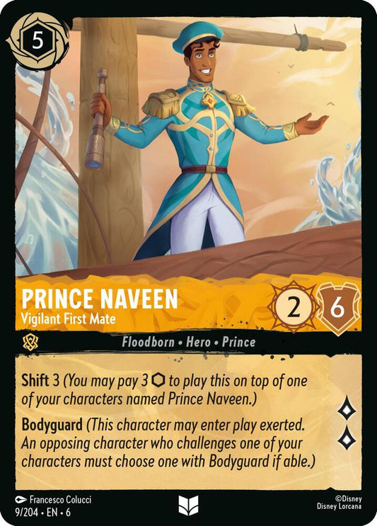 Prince Naveen Vigilant First Mate (Azurite Sea)  - Cold Foil