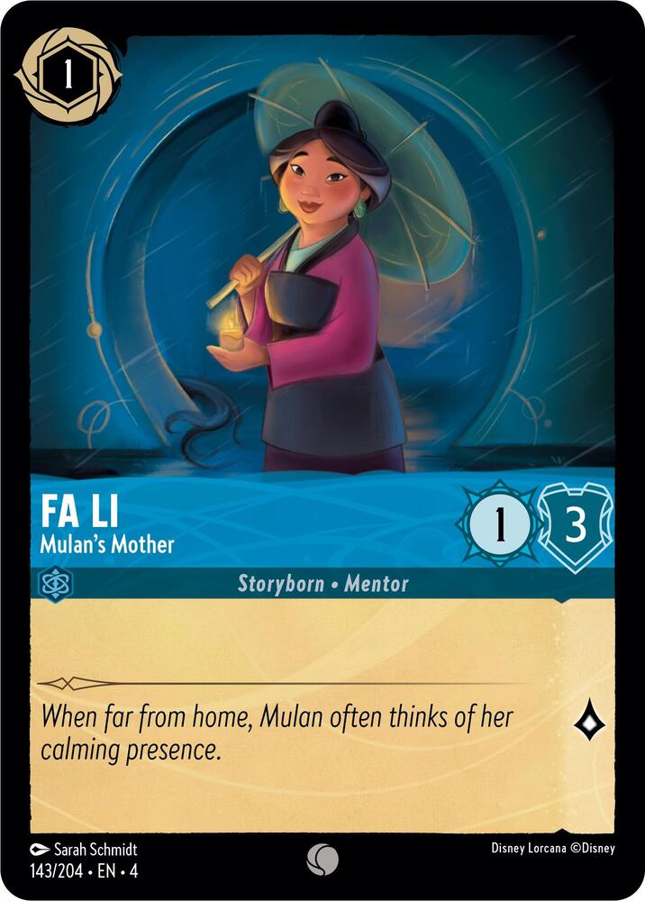 Fa Li Mulans Mother (Ursula's Return) 